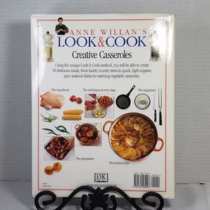 Cookbook Creative Casseroles Anne Willans 127 pages hardcover pictured